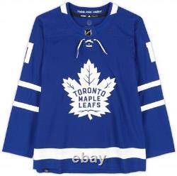 Max Domi Toronto Maple Leafs Autographed Blue Adidas Authentic Jersey