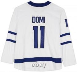 Max Domi Toronto Maple Leafs Autographed White Fanatics Breakaway Jersey