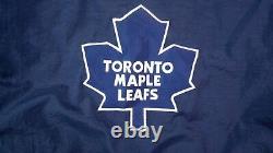 Men's, Nike, Nhl, Jacket, Size L, Blue, Vintage, Toronto Maple Leafs, Puffer