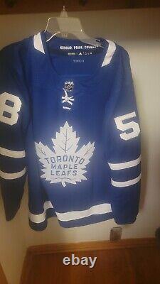 Michael Bunting #58 Toronto Maple Leafs Autographed Adidas Authentic Jersey Coa