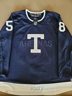 Michael Bunting Signed arenas Jersey Toronto Maple Leafs Adidas Pro