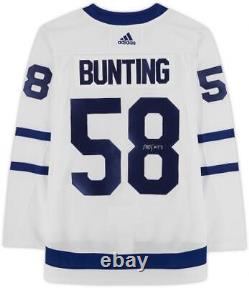 Michael Bunting Toronto Maple Leafs SignedAdidas Authentic Jersey