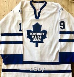 Mikael Renberg Toronto Maple Leafs game worn/used hockey jersey w LOA