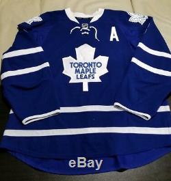 Mike Komisarek GAME WORN Toronto Maple Leafs Jersey HOME Real Sports LOA