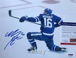 Mitch Marner SIGNED Toronto Maple Leafs PSA 8x10 PHOTOGRAPH