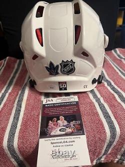 Mitch Marner Signed Full Size Toronto Maple Leafs Helmet NHL JSA COA