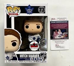 Mitch Marner Signed NHL Toronto Maple Leafs Funko Pop! #73 Exclusive With JSA COA