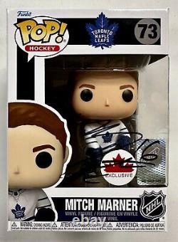 Mitch Marner Signed NHL Toronto Maple Leafs Funko Pop! #73 Exclusive With JSA COA