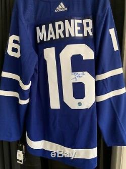 Mitch Marner Signed Replica Toronto Maple Leafs Reebok Rookie Home Jersey