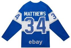 Mitchell & Ness Auston Matthews Toronto Maple Leafs Vintage Jersey Hockey Jersey