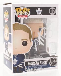 Morgan Rielly Signed Funko Pop! Vinyl Toronto Maple Leafs Hockey #7 Figurine Jsa