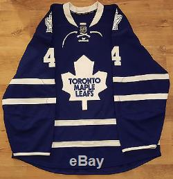 Morgan Rielly Toronto Maple Leafs Media Worn 2015-16 Home Jersey Autographed