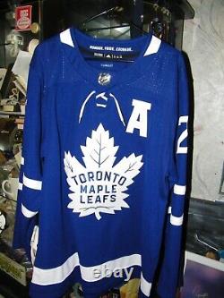 NEW WithO TAGS BORJE SALMING AUTOGRAPHED SIGNED TORONTO MAPLE LEAFS HOCKEY JERSEY