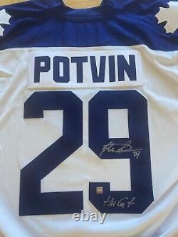 NHL Felix Potvin The Cat Jersey Toronto Maple Leafs Signed Coa COJO