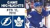 Nhl Game Highlights Lightning Vs Maple Leafs Feb 12 2018