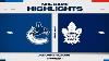 Nhl Highlights Maple Leafs Vs Canucks January 11 2025