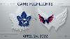 Nhl Highlights Maple Leafs Vs Capitals Apr 24 2022