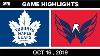 Nhl Highlights Maple Leafs Vs Capitals Oct 16 2019