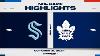 Nhl Highlights Maple Leafs Vs Kraken October 31 2024