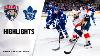 Nhl Highlights Panthers Maple Leafs 2 3 20