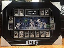 NHL Hockey Toronto Maple Leafs Legends History and Jersey Evolution Frame RARE