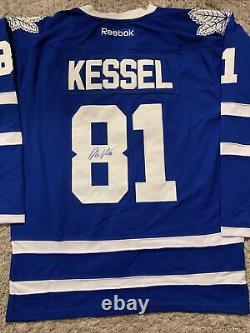 NHL LEGEND Phil Kessel SIGNED TORONTO MAPLE LEAFS custom Hockey JERSEY Autograph