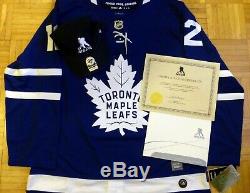 NHL Patrick Marleau Toronto Maple Leafs Authentic Autographed ADIDAS Jersey