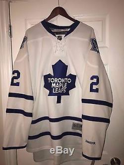 NHL Reebok Toronto Maple Leafs Luke Schenn #2 Jersey Men Size 2XL withTags