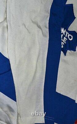 NHL Toronto Maple Leafs 1980`s Ice Hockey Shirt Jersey Sporting Knit M