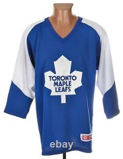 NHL Toronto Maple Leafs Ice Hockey Shirt Jersey CCM Size L Adult