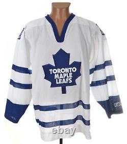 NHL Toronto Maple Leafs Ice Hockey Shirt Jersey CCM Size M Adult