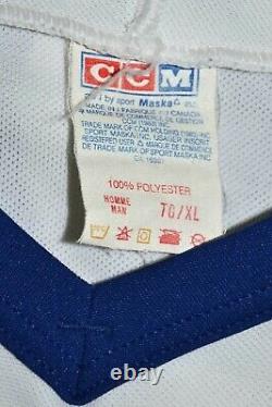 NHL Toronto Maple Leafs Ice Hockey Shirt Jersey CCM Size XL