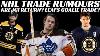 Nhl Trade Rumours Leafs Goalie Trade Scheifele To Bruins Krejci Bruins Return Habs Sign Wideman