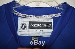 NWT Auto Signed CCM Reebok Mats Sundin 13 Toronto Maple Leafs Hockey Jersey XL
