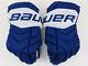 New! Bauer Nxg Toronto Maple Leafs Nhl Pro Stock Return Hockey Player Gloves 14