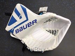 New! Bauer Nxg Toronto Maple Leafs NHL Pro Stock Goalie Glove James Reimer Jrz