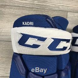 New! CCM Hg50xp Toronto Maple Leafs Pro Stock Hockey Gloves 14 Kadri