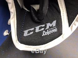 New! CCM Retro Flex Toronto Maple Leafs NHL Pro Stock Goalie Glove MIC Lefevre P