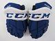 New! Ccm Tacks Toronto Maple Leafs Nhl Pro Stock Return Hockey Player Gloves 13