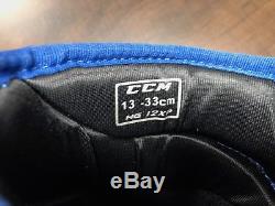 New! CCM Toronto Maple Leafs NHL Pro Stock Return Hockey Player Gloves 13 11k