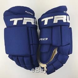 New! True Xc9 Toronto Maple Leafs NHL Pro Stock Return Hockey Gloves 14 Marner