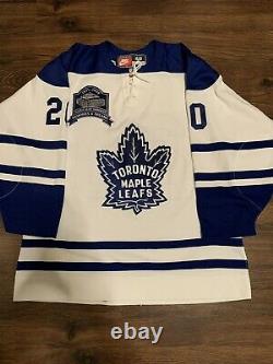 Nike Johnson Authentic Toronto Maple Leafs NHL Hockey Jersey White Alternate 48