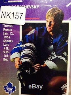 Nikolai Borschevsky Toronto Maple Leafs Game Worn Jersey