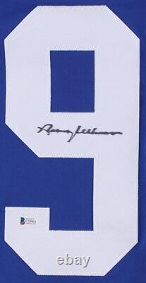 Norm Ullman Signed Toronto Maple Leafs Jersey (Beckett COA) Hall of Fame Center