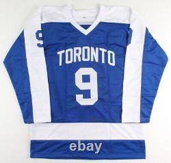 Norm Ullman Signed Toronto Maple Leafs Jersey Inscribed HOF 82 (Beckett COA)