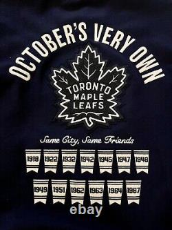 OVO X Roots X Toronto Maple Leafs Varsity Jacket 1/250 October's Very Own Drake