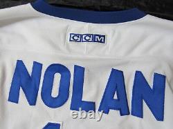 Owen Nolan #11 Toronto Maple Leafs CCM Premier NHL shirt Jersey adult size XL