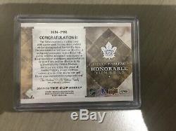 PATRICK MARLEAU 17-18 The Cup Honorable Numbers Patch Auto 12/12 MAPLE LEAFS