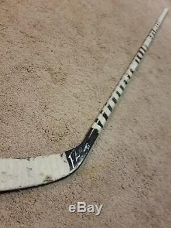 PHIL KESSEL 09'10 Signed Toronto Maple Leafs vs BUFF Game Used Hockey Stick COA