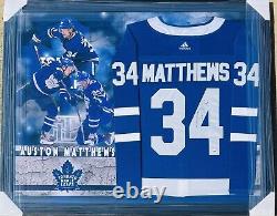 PSA/DNA Toronto Maple Leafs #34 AUSTON MATTHEWS Signed Autographed Hockey Jersey